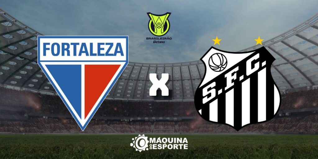 Fortaleza x Santos: Onde assistir à partida da 12ª rodada do Brasileirão