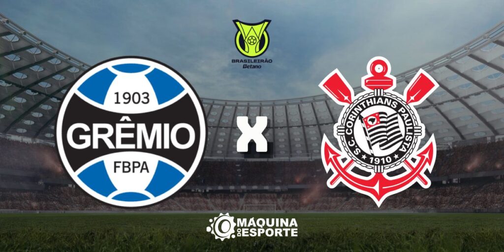 Grêmio x Corinthians: Onde assistir ao jogo da 12ª rodada do Brasileirão