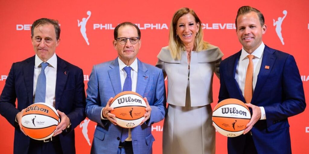 WNBA confirma novas franquias em Detroit, Filadélfia e Cleveland e chegará a 18 times em 2030