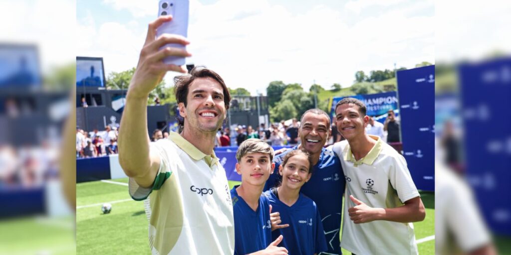 OPPO ativa patrocínio à Champions League com tecnologia e ações de responsabilidade social