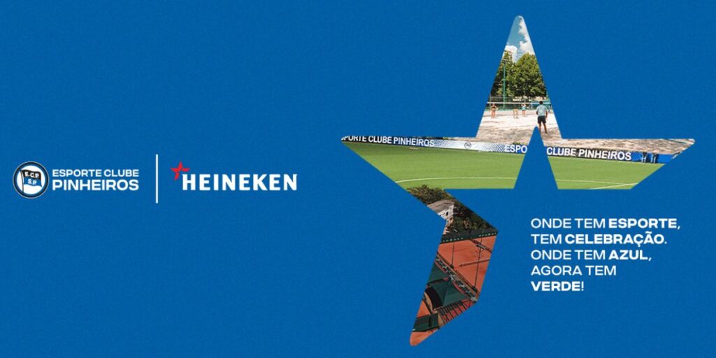 Grupo Heineken fecha patrocínio a cinco modalidades do Esporte Clube Pinheiros