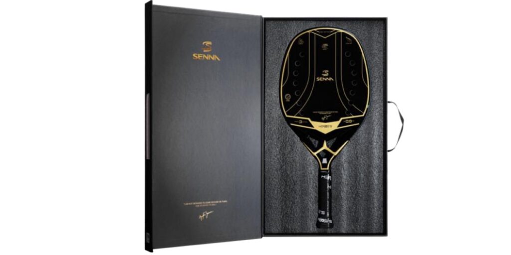 Senna Brands se une à Heroe’s e lança raquete de beach tennis em homenagem a Ayrton Senna