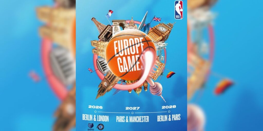 NBA anuncia jogos de temporada regular na Europa para as próximas três temporadas