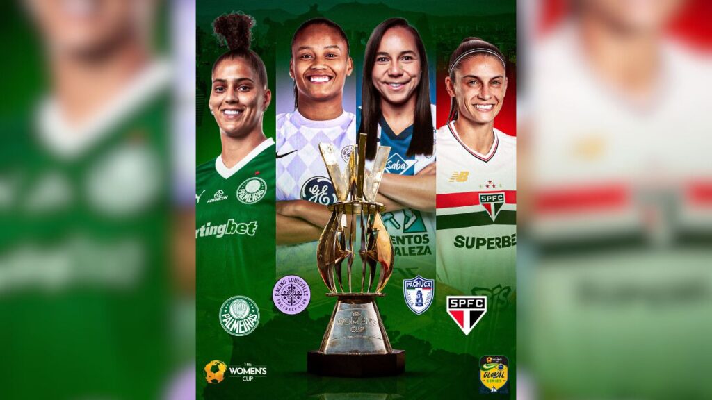 Com Palmeiras e São Paulo, Women’s Cup Global Series define parceiros de TV