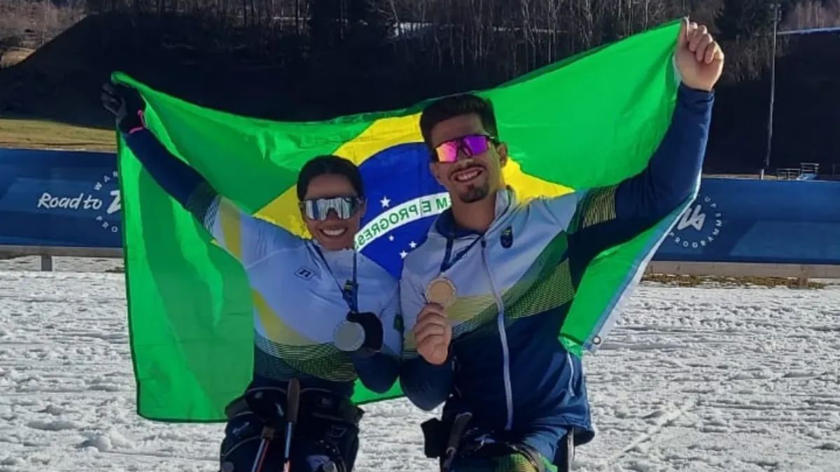 Aline Rocha e Cristian Ribera são as principais esperanças de medalha do Brasil - Reprodução / Instagram @brasilparalímpico