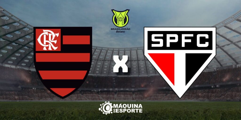 Flamengo x São Paulo: Onde assistir ao duelo da 13ª rodada do Brasileirão