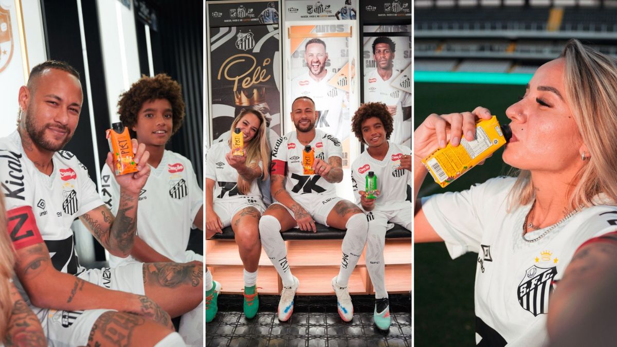Pley by Ney é nova patrocinadora do Santos - Divulgação