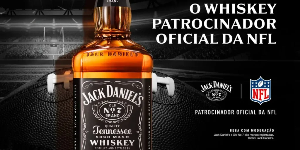 Jack Daniel’s se torna patrocinadora da NFL no Brasil