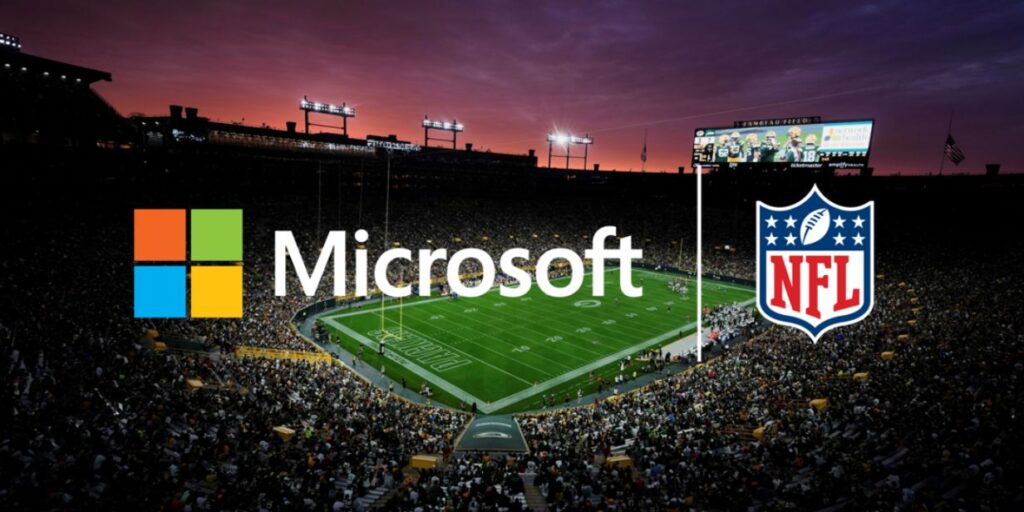 NFL e Microsoft expandem parceria para implementação de tecnologias de IA