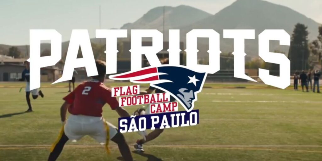 New England Patriots anuncia treinos de Flag Football em São Paulo