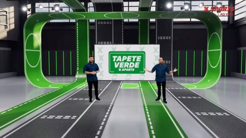 Raí Monteiro e Rodrigo Bittar em programa da Xsports - Reprodução
