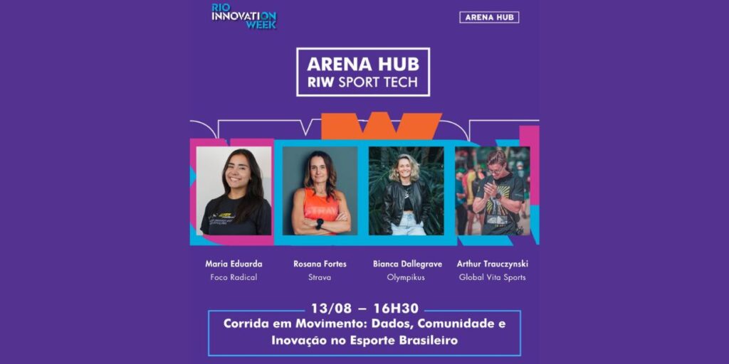 Running demonstra força e ganha painel na Rio Innovation Week
