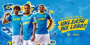 Wolverhampton lança terceiro uniforme para temporada 2025/2026 inspirado na cultura brasileira