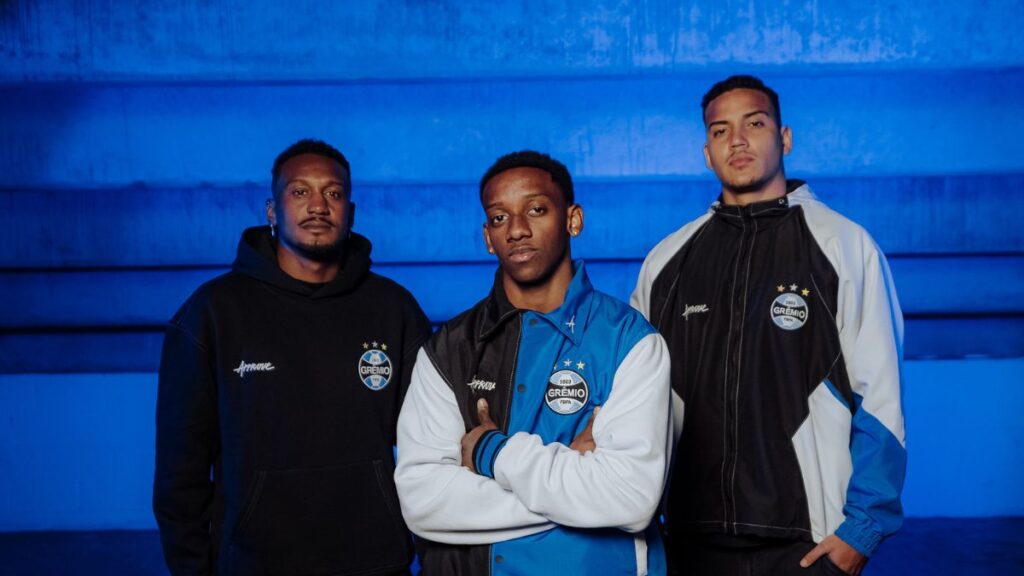 Grêmio lançou linha de roupas em collab com a Approve - Divulgação