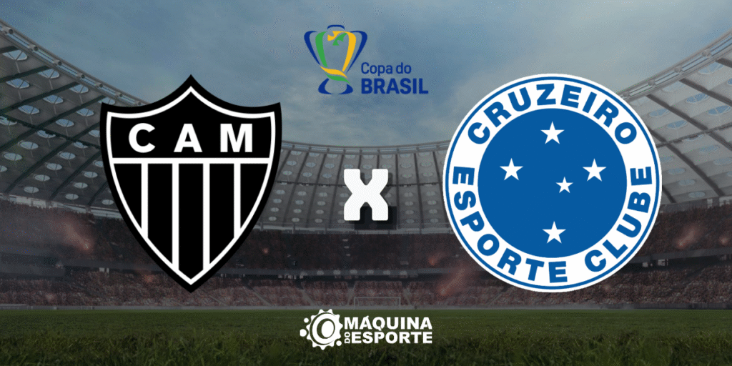Atlético-MG x Cruzeiro: Onde assistir ao clássico de ida das quartas de final da Copa do Brasil
