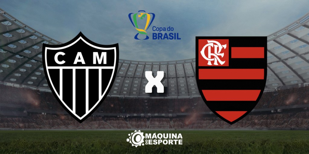 Atlético-MG x Flamengo: Onde assistir ao duelo de volta das oitavas de final da Copa do Brasil