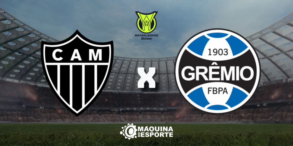Atlético-MG x Grêmio: Onde assistir ao jogo da 20ª rodada do Brasileirão