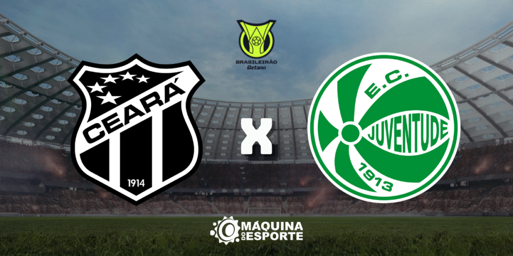 Ceará x Juventude: Onde assistir ao confronto da 22ª rodada do Brasileirão