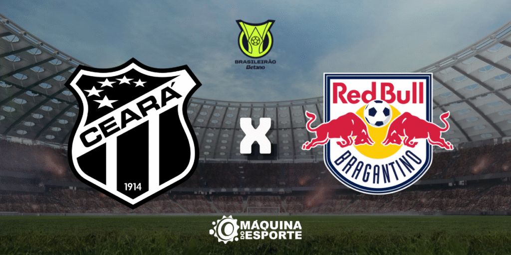 Ceará x Red Bull Bragantino: Onde assistir à partida da 20ª rodada do Brasileirão