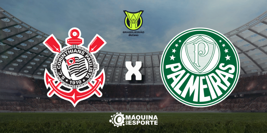 Corinthians x Palmeiras: Onde assistir ao clássico da 22ª rodada do Brasileirão