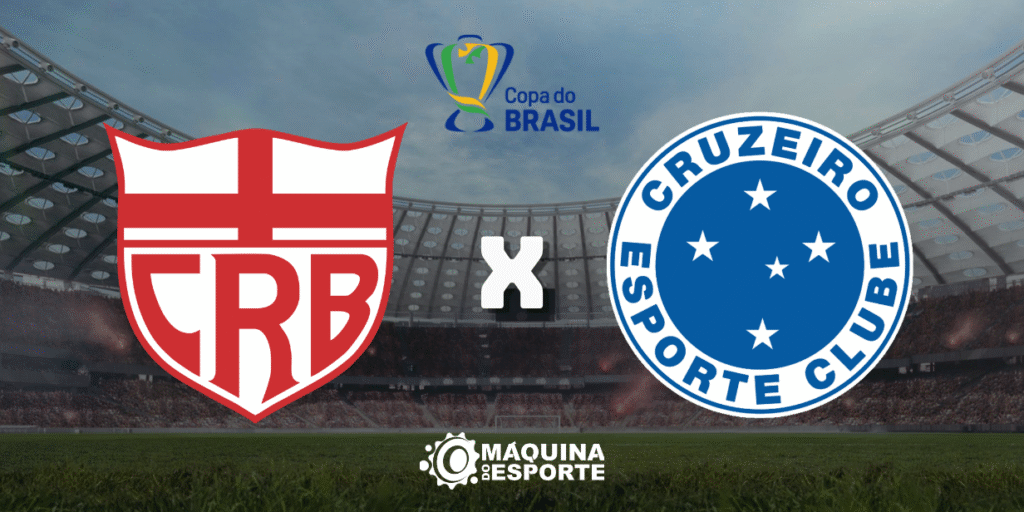 CRB x Cruzeiro: Onde assistir à partida de volta das oitavas de final da Copa do Brasil