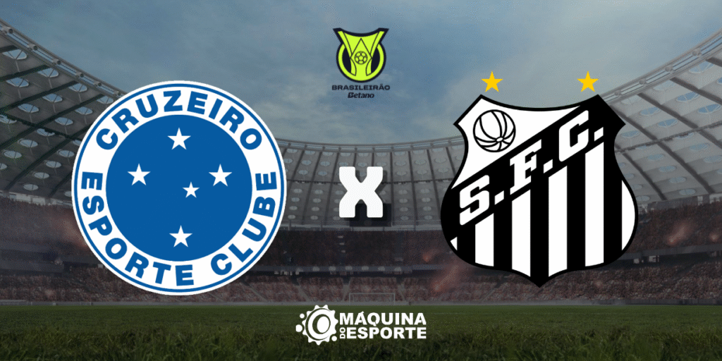 Cruzeiro x Santos: Onde assistir ao confronto da 19ª rodada do Brasileirão