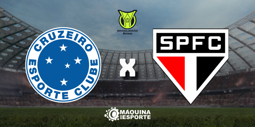 Cruzeiro x São Paulo: Onde assistir ao duelo da 22ª rodada do Brasileirão