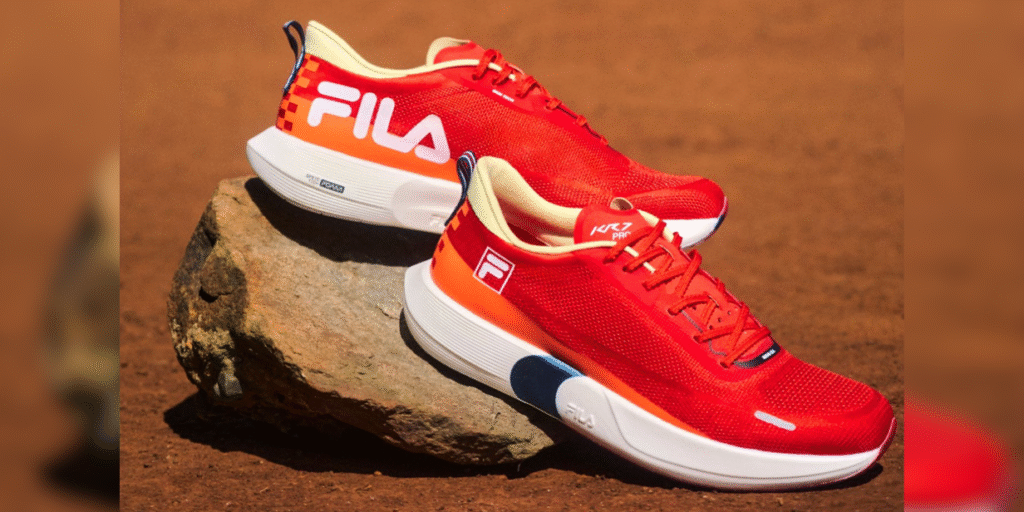 Com Paul Tergat como protagonista, Fila apresenta novo tênis KR7 Pro Speed Tech
