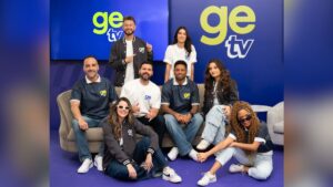 Elenco da GeTV posa para foto oficial - Divulgação