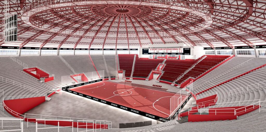 Internacional dará início neste mês à revitalização do Gigantinho, orçada em R$ 15 milhões