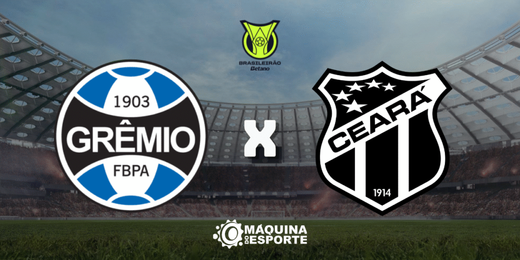 Grêmio x Ceará: Onde assistir ao confronto da 21ª rodada do Brasileirão