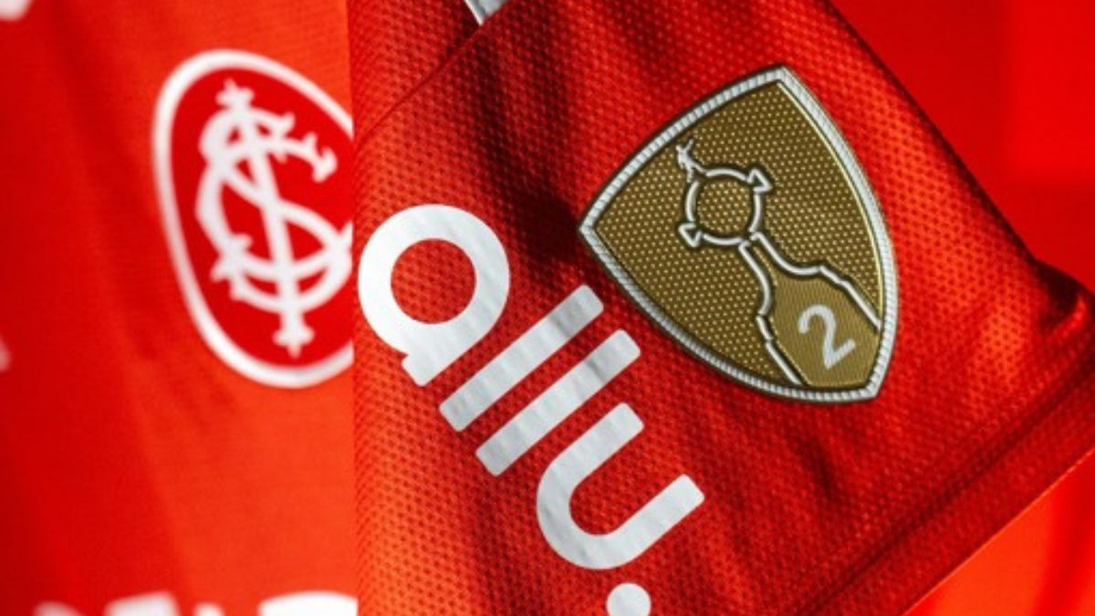 Internacional anunciou Allu como novo patrocinador - Divulgação
