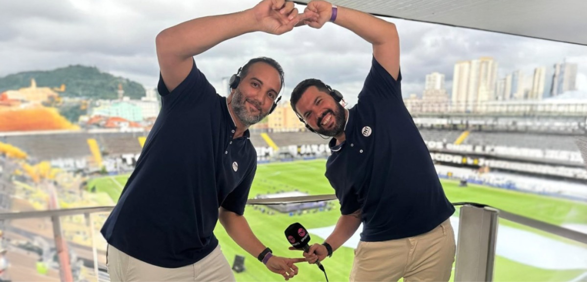 Jorge Iggor (esq.) e Bruno Formiga reeditarão dupla da TNT Sports na GeTV