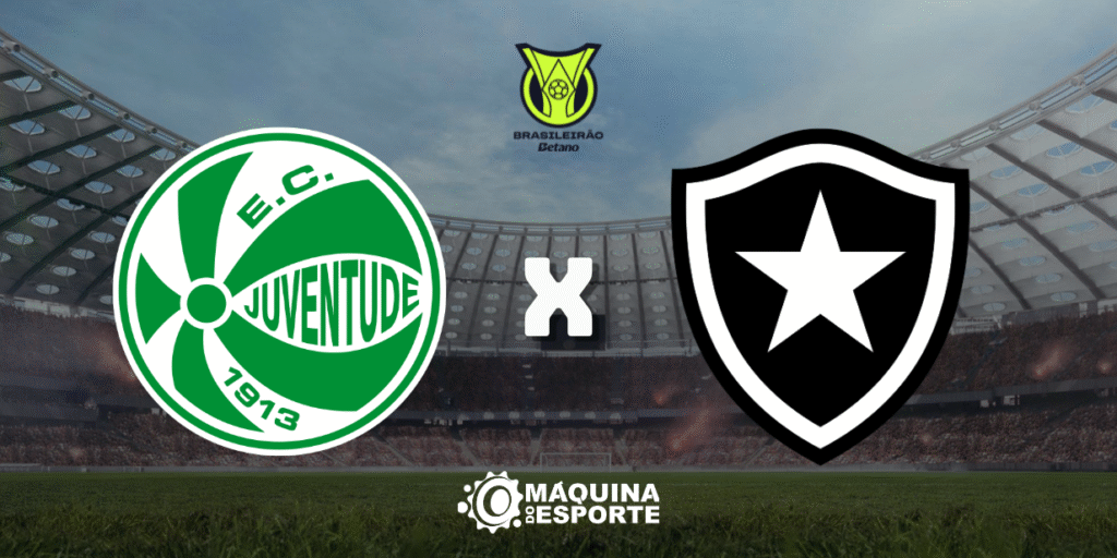 Juventude x Botafogo: Onde assistir ao jogo da 21ª rodada do Brasileirão