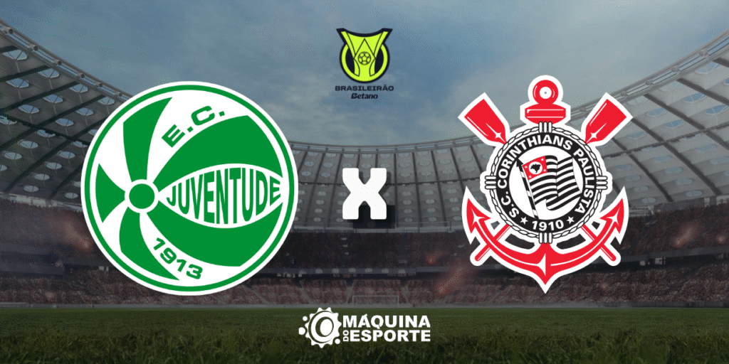 Juventude x Corinthians: Onde assistir ao jogo da 19ª rodada do Brasileirão