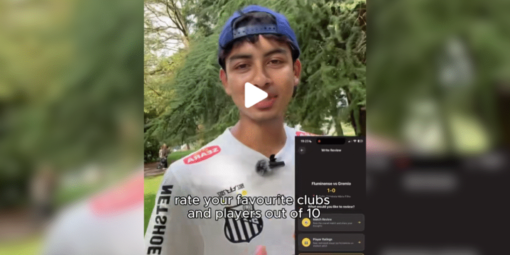 “Letterboxd do Futebol” evidencia o hábito da Geração Z de “trackear” e criar comunidades