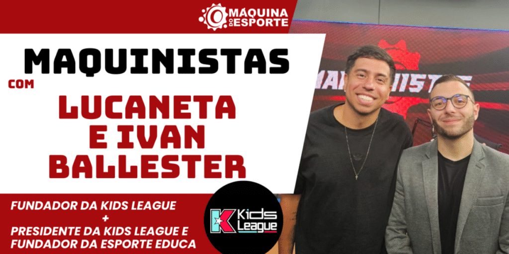 Maquinistas: Kids League unirá esporte, games e educação em novo projeto de competição escolar