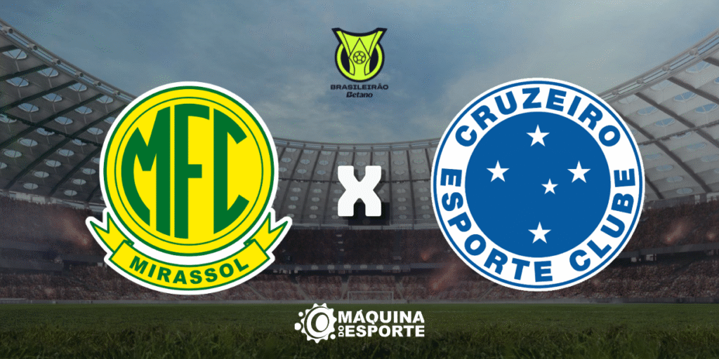Mirassol x Cruzeiro: Onde assistir ao confronto da 20ª rodada do Brasileirão