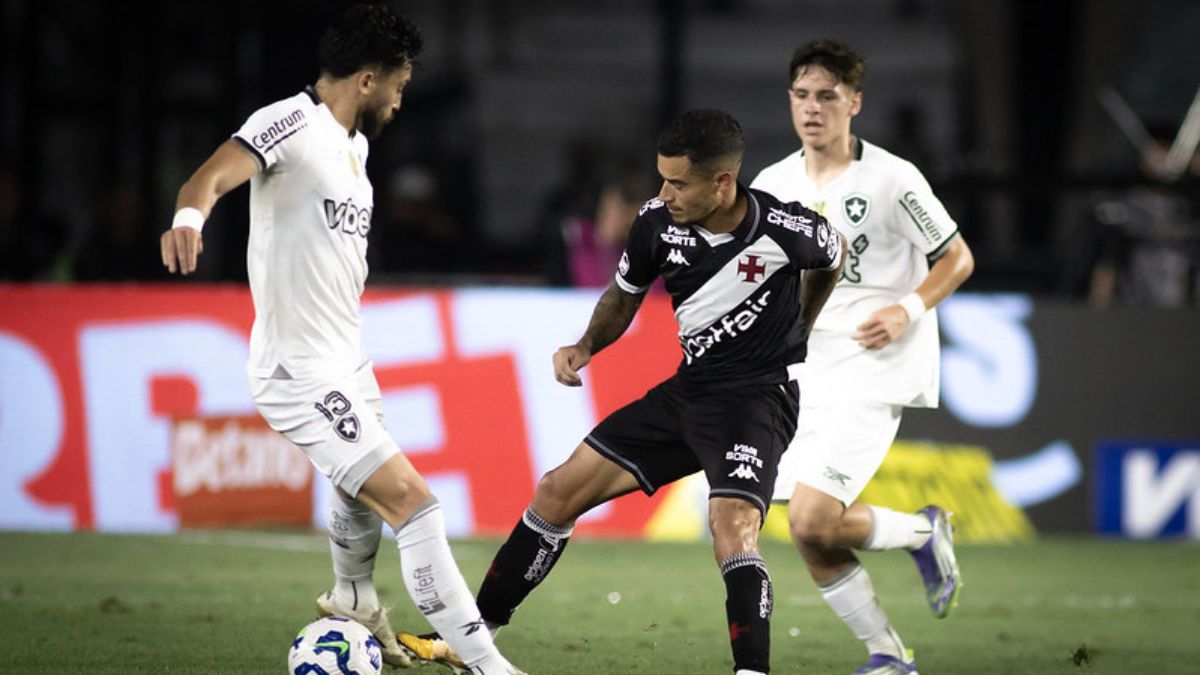 Vasco e Botafogo empataram primeiro duelo pelas quartas de final da Copa do Brasil - Matheus Lima/Vasco.