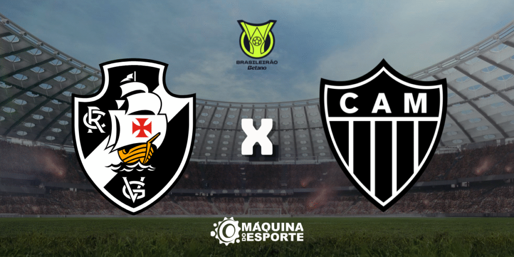 Vasco x Atlético-MG: Onde assistir à partida da 19ª rodada do Brasileirão
