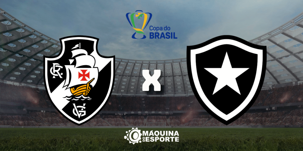 Vasco x Botafogo: Onde assistir ao clássico de ida das quartas de final da Copa do Brasil