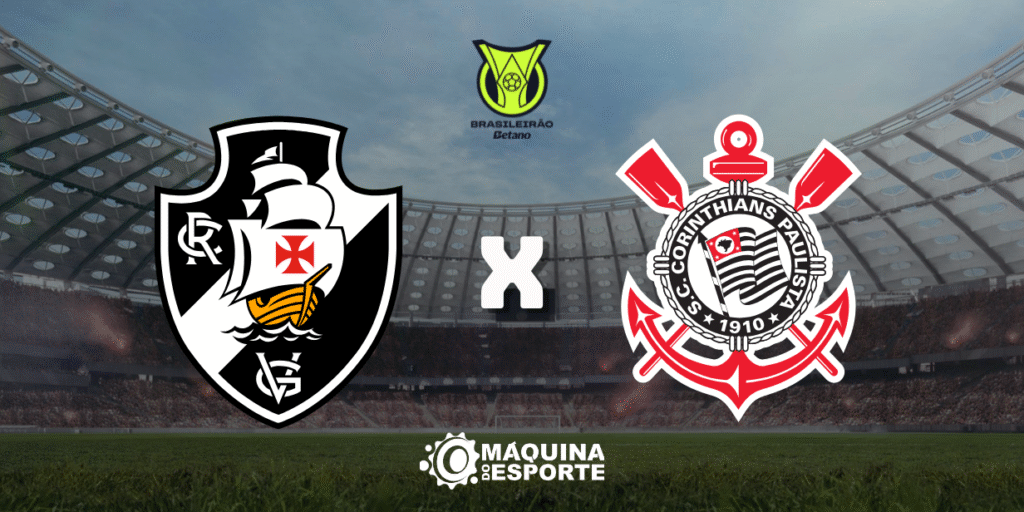 Vasco x Corinthians: Onde assistir à partida da 21ª rodada do Brasileirão