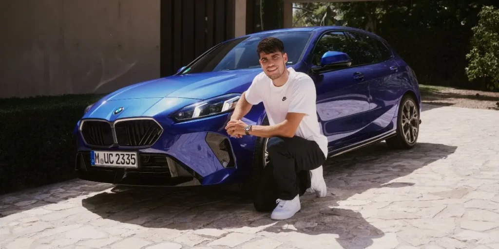 BMW renova parceria com Carlos Alcaraz e reforça presença no tênis