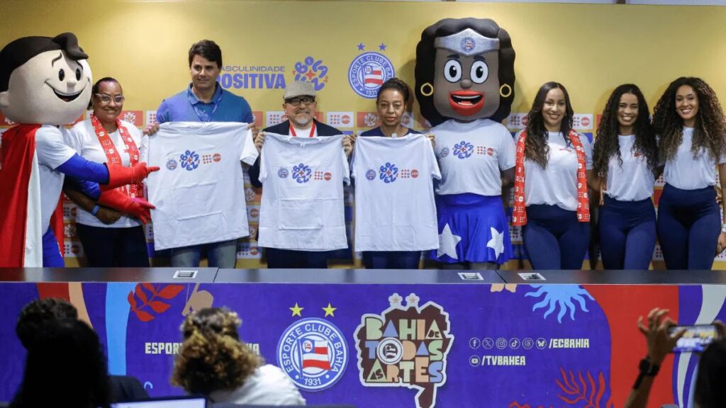 Bahia lança a campanha "Movimento Bola da Vez: Masculinidade Positiva" - Rafael Rodrigues/Bahia