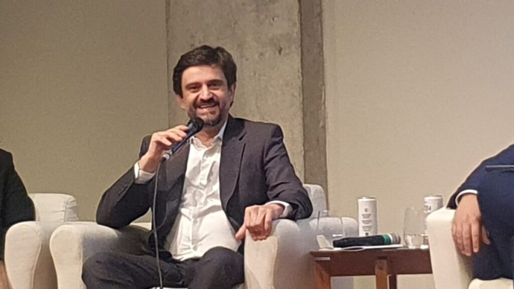 Giovanni Rocco Neto, secretário nacional de Apostas Esportivas e de Desenvolvimento Econômico do Esporte no Ministério do Esporte no Brazil Sports Tech - Adalberto Leister Filho/Máquina do Esporte