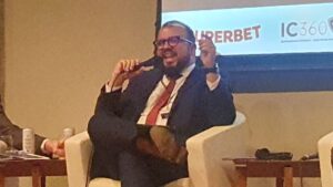 Regis Dudena, secretário de Prêmios e Apostas do Ministério da Fazenda no Brazil Sports Tech - Adalberto Leister Filho/Máquina do Esporte