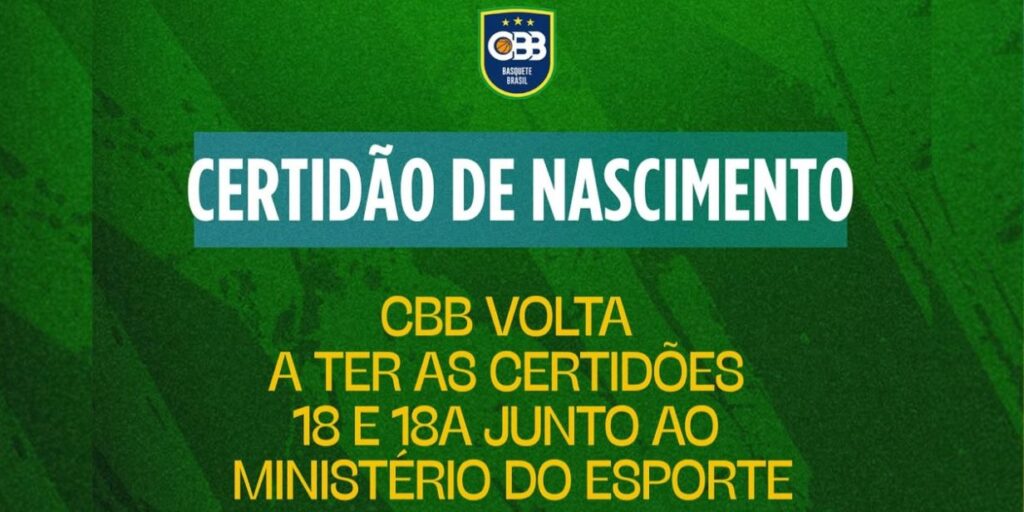 CBB recebe certificação do Ministério do Esporte para obter recursos público e benefícios fiscais