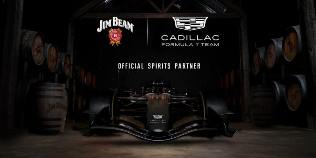 Cadillac anuncia parceria global com Jim Beam na Fórmula 1