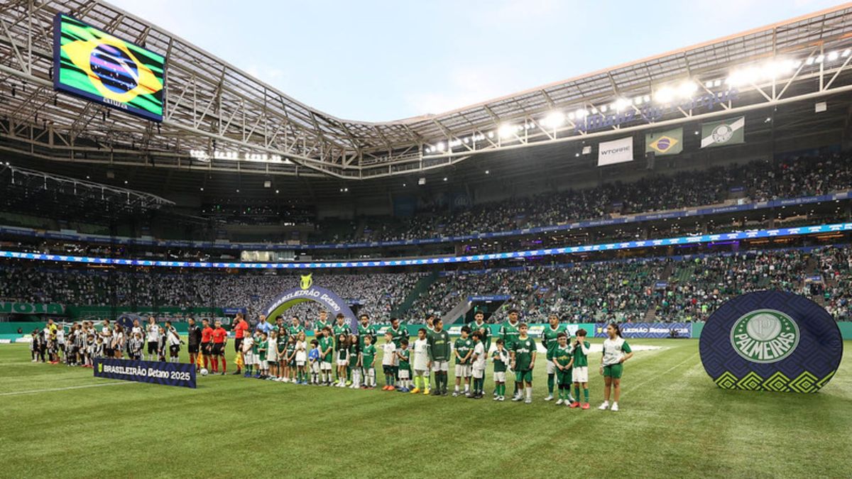 Torcida do Palmeiras lota o Allianz Parque em jogo contra o Atlético-MG pelo Brasileirão - Cesar Greco/Palmeiras