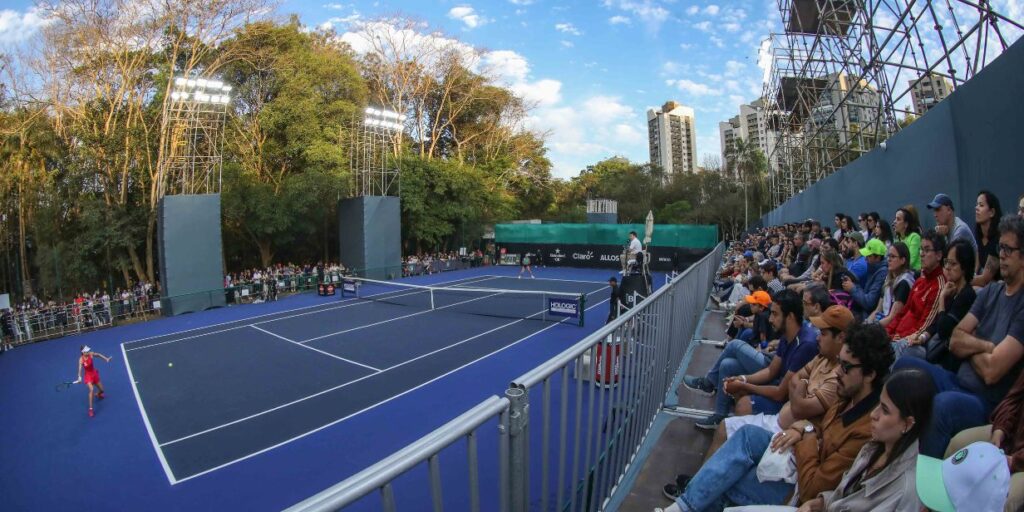 SP Open 2025: Estrutura do Parque Villa-Lobos evolui experiência dos fãs e contato com atletas